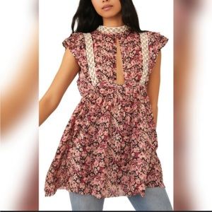 Free People Long Shirt.